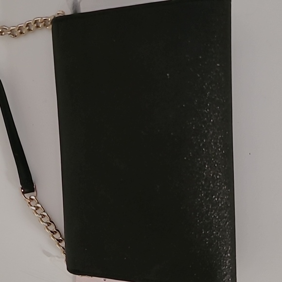Kate Spade♠️NY Black	 Flap Tinsel Shimmer Crossbody Bag NWT - Picture 10 of 16